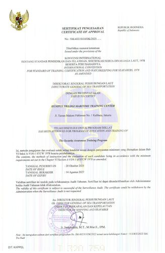 The Security Awareness Training Program